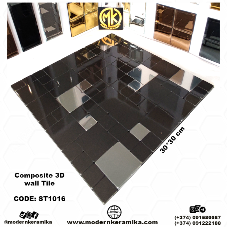 ST1016 դեկորատիվ 3դի սալիկ